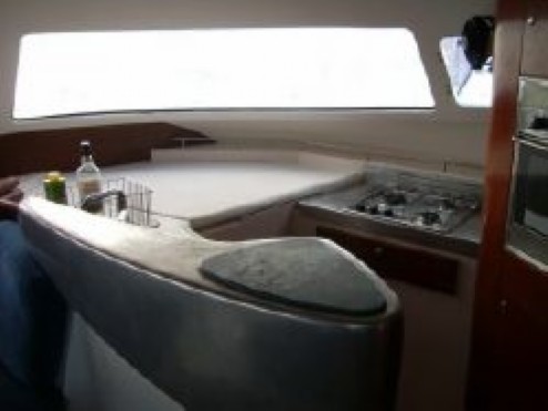Used Sail Catamaran for Sale 2003 Bahia 46 Layout & Accommodations